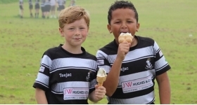 JW Hughes sponsors young rugby team